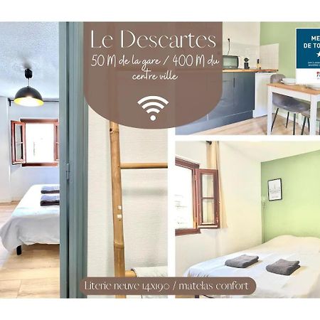 Ferienwohnung Le Descartes, A 50M De La Gare Fibre/Tv Connecte Poitiers Exterior foto